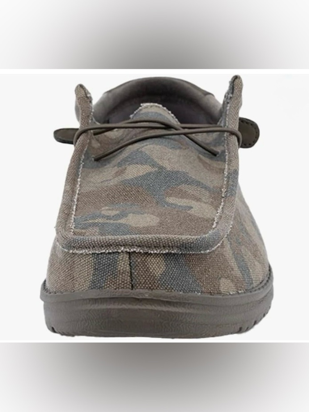 Men's Camouflage Slip-On Loafers - Brown Camo - Picture 2 of 10